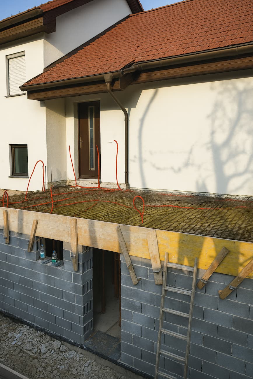 Photonenheizung der Heat Invention für Eigentümer, Bauträger und Architekten auch bei Anbau und Ausbau